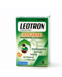 Leotron Exámenes Energía 20 Sobres Bucodispersables