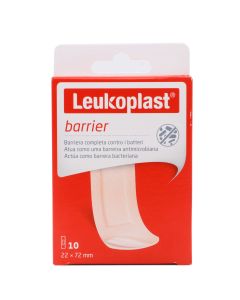 LEUKOPLAST BARRIER APOSITO ADHESIVO TRANSPARENTE 10 UNIDADES