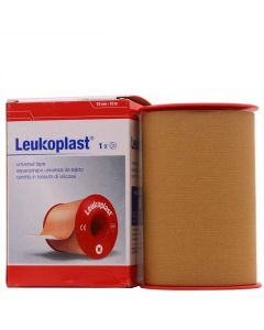 Leukoplast Esparadrapo Universal de Tejido Color Piel 10cm x 1m