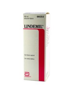 Lindemil 6 mg/ml + 80 mg/ml Solución Tópica Vaginal 500ml