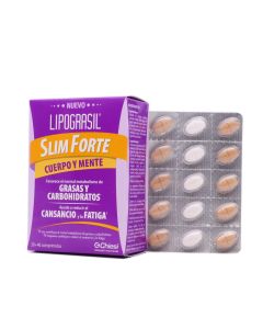 Lipograsil Slim Forte Cuerpo y Mente 20+40 Comprimidos