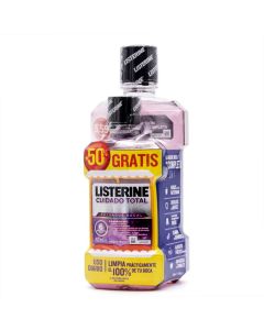Listerine Cuidado Total 500ml+250ml Pack