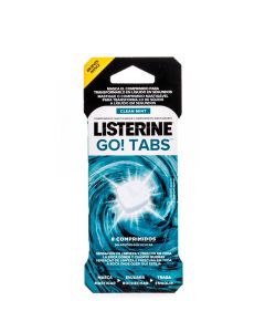 Listerine Go Tabs Comprimidos Masticables 8 Comprimidos