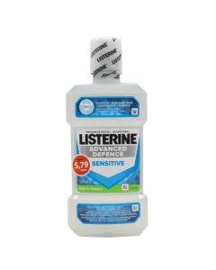 Listerine Sensitive Menta Fresca Enjuague Bucal 500ml