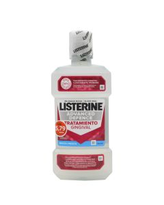 Listerine Tratamiento Gingival Menta Fresca Enjuague Bucal 500ml