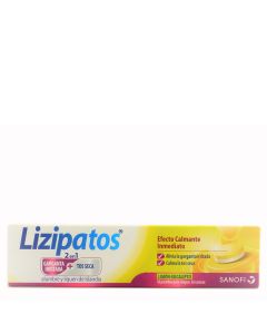 Lizipatos 2 en 1 Limón Eucalipto 18 Pastillas para Chupar