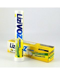 Lizivoz Pastillas para Reducir la Afonía Limón Eucalipto18 uds.