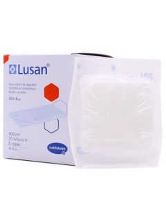 Gasa Estéril de Algodón Lusan 50 Gasas Hartmann