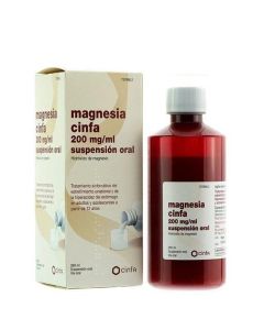 Magnesia Cinfa 200mg/ml Suspensión Oral 260ml