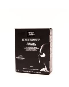 MartiDerm Black Diamond Ionto-Filler Eye Contour 4x2 Parches+Gel 4ml