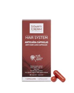 MartiDerm Anticaída 60 Cápsulas Hair System