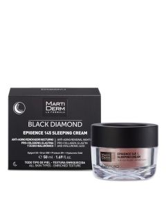 MartiDerm Black Diamond Epigence 145 Sleeping Cream Enriquecida 50ml