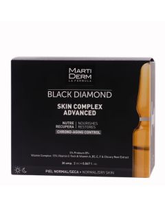 MartiDerm Black Diamond Skin Complex Advanced 30 Ampollas