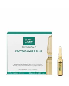 MartiDerm Proteos Hydra Plus Piel Seca 30 Ampollas