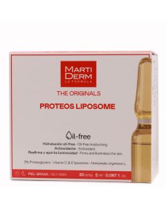 MartiDerm Proteos Liposome Piel Grasa 30 Ampollas