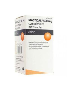 Mastical 500mg 90 Comprimidos Masticables