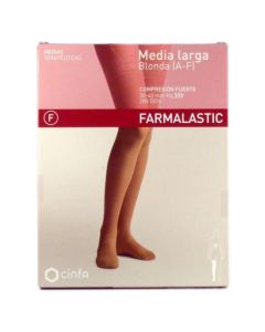 Farmalastic Media Larga RP Blonda Compresión Fuerte Beige 1Ud