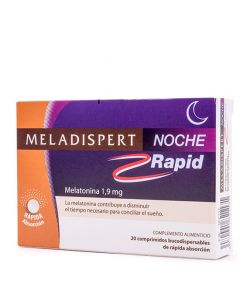 Meladispert Noche Rapid 1,90mg 20 Comprimidos