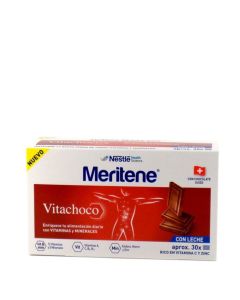 Meritene Vitachoco Chocolate con Leche 30 Tabletas