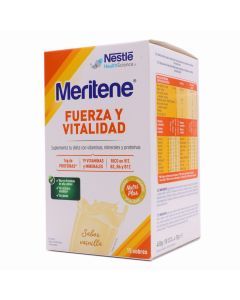 Meritene Fuerza y Vitalidad Sabor Vainilla 15 Sobres-1   