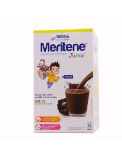 Meritene Junior Batido Sabor Chocolate 15 Sobres Nestlé