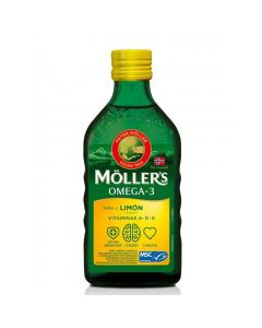Mollers Omega 3 Sabor Limón 250ml