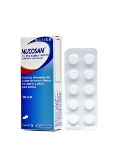 Mucosan 30mg 20 Comprimidos