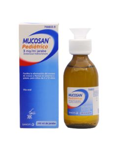 Mucosan Pediatrico 3mg/ml Jarabe 200ml