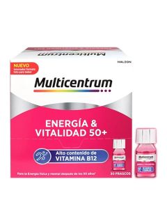 Multicentrum Energía y Vitalidad 50+ 30 Frascos