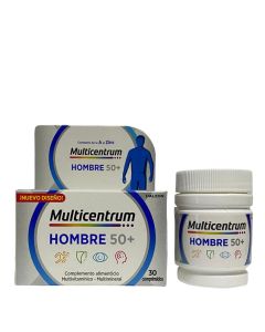 Multicentrum Hombre 50+ 30 Comprimidos