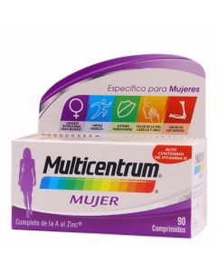 Multicentrum Mujer 90 Comprimidos