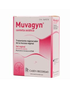 Muvagyn Centella Asiática Gel Vaginal 8 Aplicadores Monodosis Casen