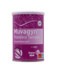 Muvagyn Probiótico Tampón Super 9 Tampones