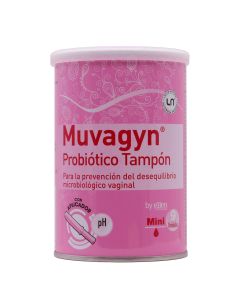 Muvagyn Probiótico Tampón Mini 9 Tampones