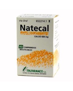 Natecal 60 Comprimidos Masticables