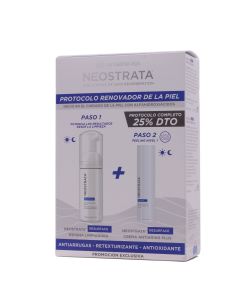 Neostrata Resurface Espuma Limpiadora + Crema AntiAging Plus Pack Protocolo Renovador de la Piel