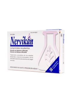 Nervikán 50 comprimidos recubiertos