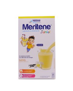 Meritene Junior Batido Sabor Vainilla 15 Sobres