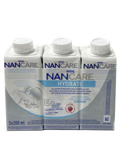 Nestle Nan Care Hydrate Líquido Fresa 3x200ml