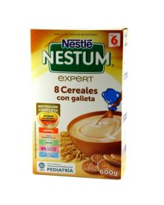 Nestlé Nestum Expert 8 Cereales con Galleta 600g