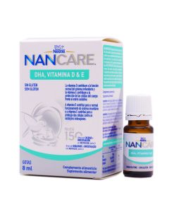 Nestlé Nan Care DHA Vitamina D & E Gotas 8 ml