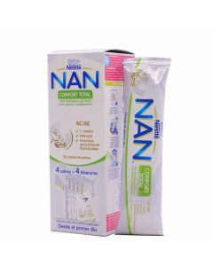 Nestlé Nan Confort Total AC/AE 4 Sobres 4 Biberones 