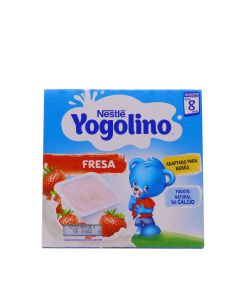 Nestlé Yogolino Fresa Desde 8 Meses 4 Tarrinas x 100g