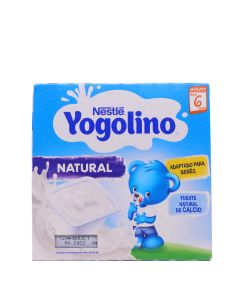 Nestlé Yogolino Natural Desde 6 Meses 4 Tarrinas x 100g