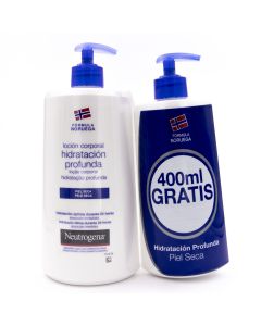 Neutrogena Loción Corporal Hidratación Profunda 750ml+400ml Gratis