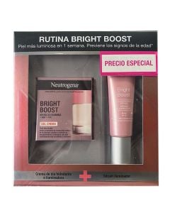 Neutrogena Bright Boost Crema Gel 50ml + Serum-1