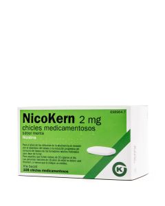 Nicokern Chicles 2 mg 108 Chicles Medicamentosos Menta