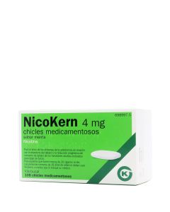 Nicokern Chicles 4mg 108 Chicles Medicamentosos Menta