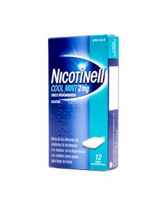 Nicotinell Cool Mint 2 mg chicle medicamentoso 12 chicles Nicotina