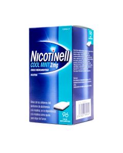 Nicotinell Cool Mint 2 mg chicle medicamentoso 96 chicles